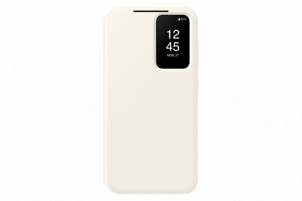 SAMSUNG Smart View Wallet Case Galaxy S23+, Cream EF-ZS916CUEGWW